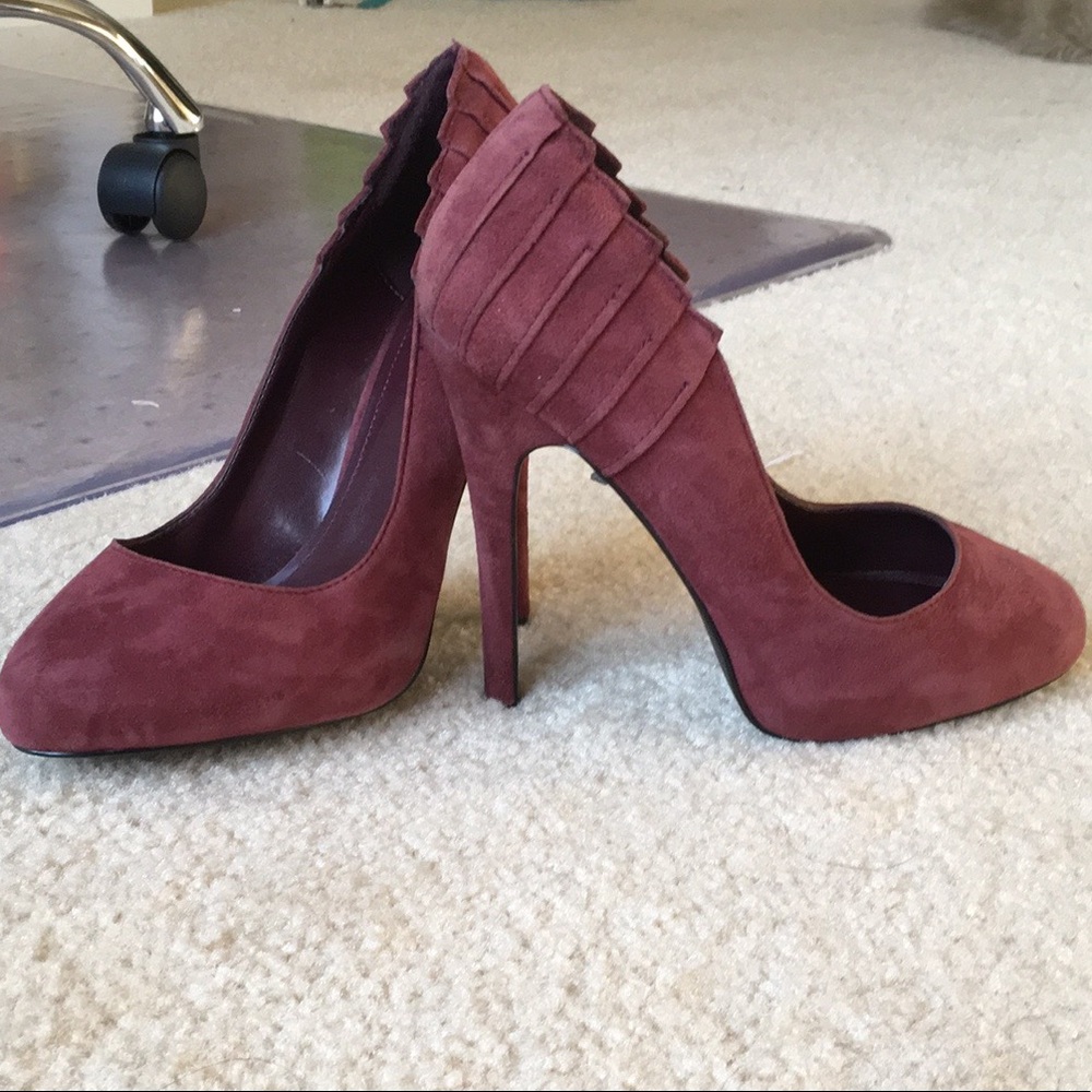 Burgundy Heels